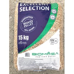Biomasa Excellent Selection ENPlus A1 PL 303 Trpiller 6mm, Palle 975kg.