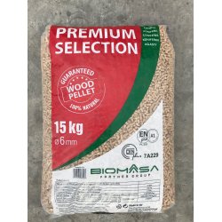 Biomasa Premium Selection ENPlus A1 PL 303 Trpiller 6mm, Palle 975kg.