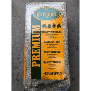 Hampstrelse Hempbed uden eucalyptusolie Balle 15 kg. 