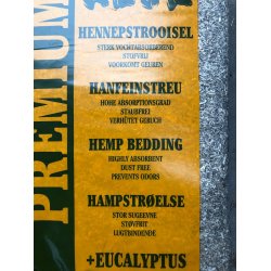 Hampstrelse Hempbed uden eucalyptusolie Balle 15 kg. 