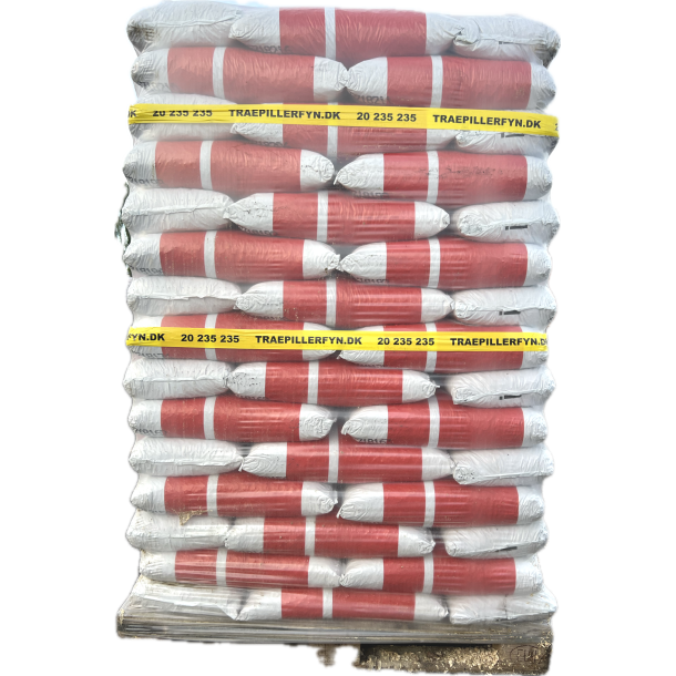 Svenske Fgelfors Trpiller 6mm, 10kg poser, Palle 900 kg.