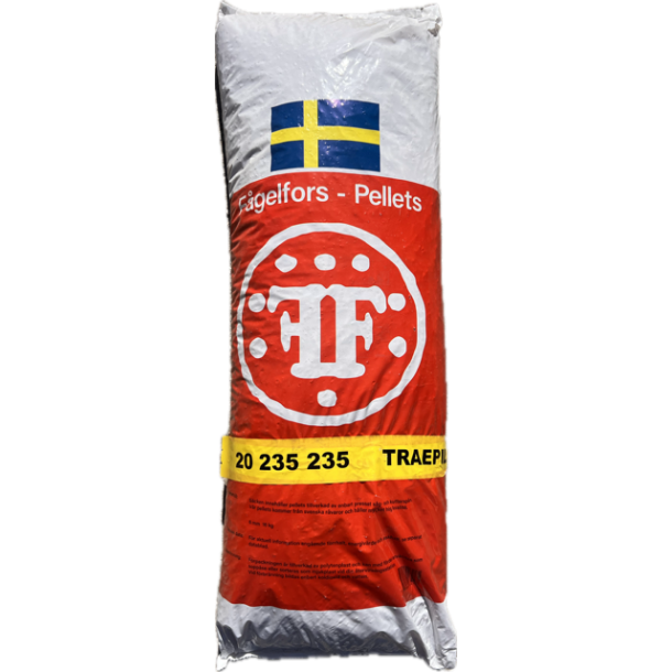 Svenske F�gelfors Tr�piller 6mm, 16kg s�kke