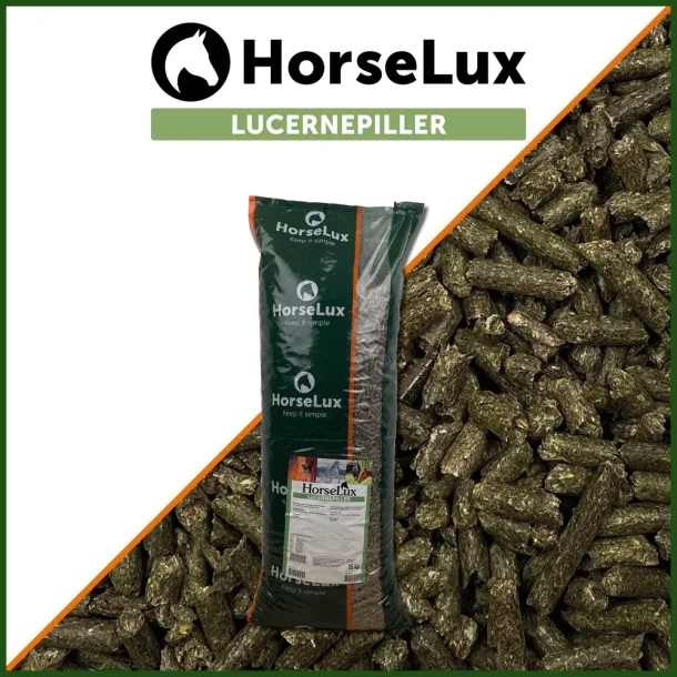 HorseLux Lucernepiller 39405 Sk  15 kg
