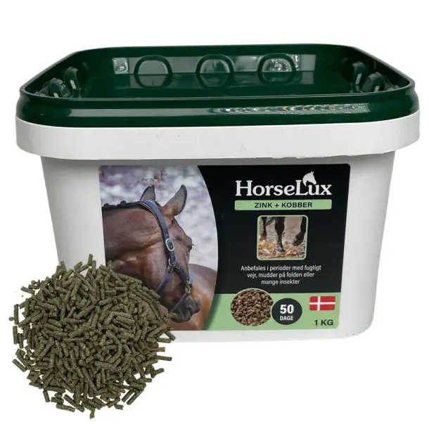 HorseLux Zink + Kobber, 1 kg