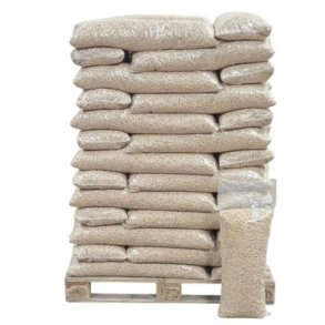 Tr�piller Mix 6/8mm ca 20% 8mm, Palle 832 kg.