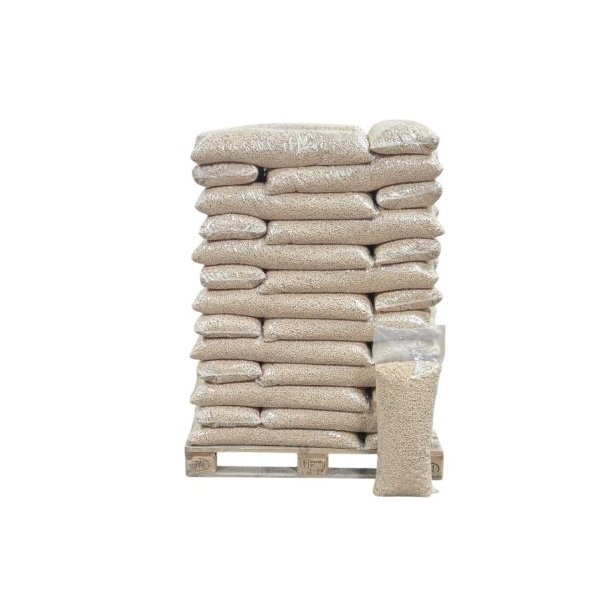 Tr�piller Mix 6/8mm ca 20% 8mm, Palle 832 kg.